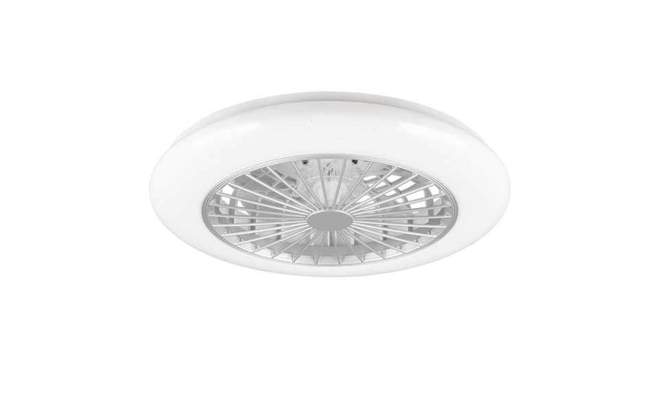 Trio Lighting Trio STRALSUND LED ceiling fan light | 1x 40W 4500 lm 3000-6500K | titanium | Ø 50 cm | IP20 | 16.8 cm