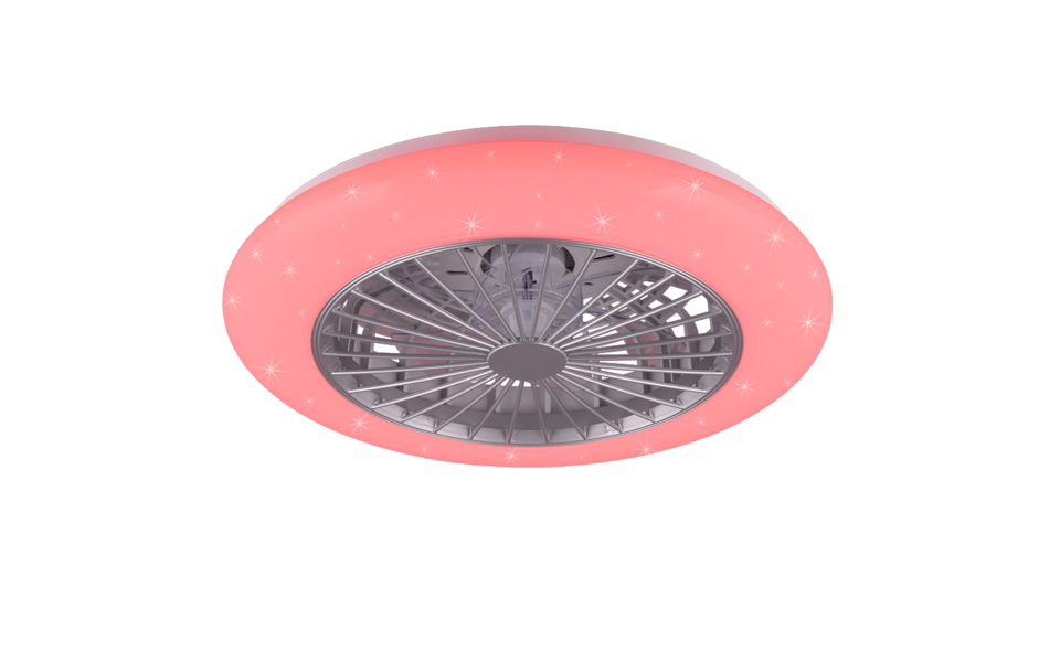 Trio Lighting Trio STRALSUND LED ceiling fan light | 1x 40W 4500 lm 3000-6500K | titanium | Ø 50 cm | IP20 | 16.8 cm Trio Lighting Trio STRALSUND LED ceiling fan light | 1x 40W 4500 lm 3000-6500K | titanium | Ø 50 cm | IP20 | 16.8 cm