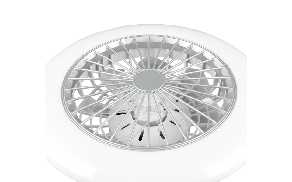 Trio Lighting Trio STRALSUND LED ceiling fan light | 1x 40W 4500 lm 3000-6500K | titanium | Ø 50 cm | IP20 | 16.8 cm Trio Lighting Trio STRALSUND LED ceiling fan light | 1x 40W 4500 lm 3000-6500K | titanium | Ø 50 cm | IP20 | 16.8 cm