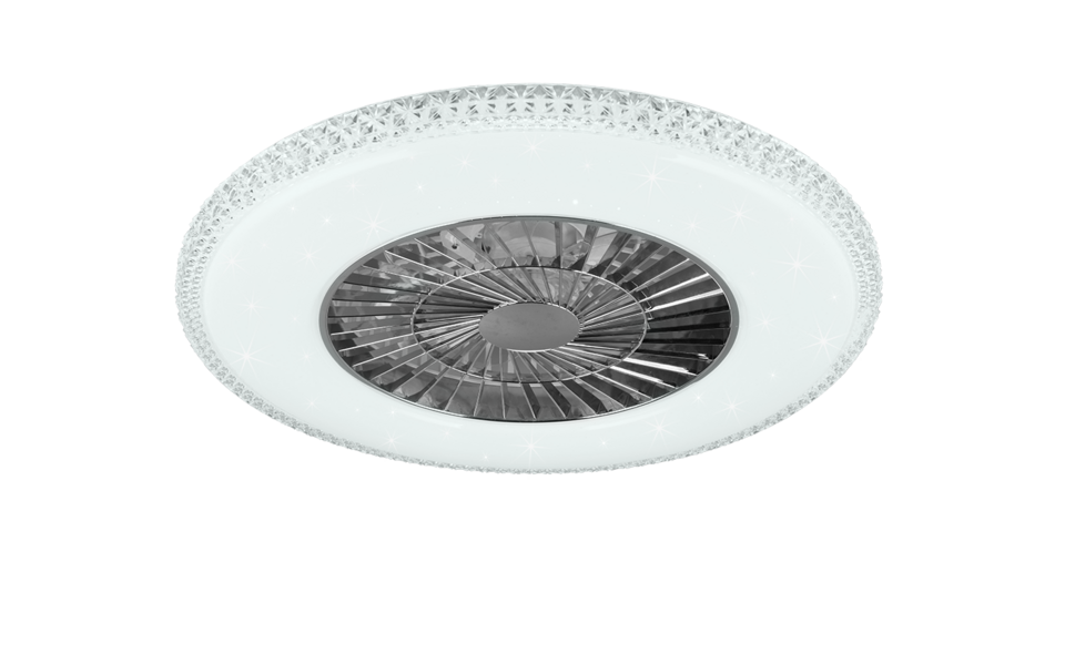 Trio Lighting Trio HARSTAD LED ceiling fan light | 1x 36W 4200 lm 3000-6500K | Ø 60 cm | IP20 | 19 cm Trio Lighting Trio HARSTAD LED ceiling fan light | 1x 36W 4200 lm 3000-6500K | Ø 60 cm | IP20 | 19 cm