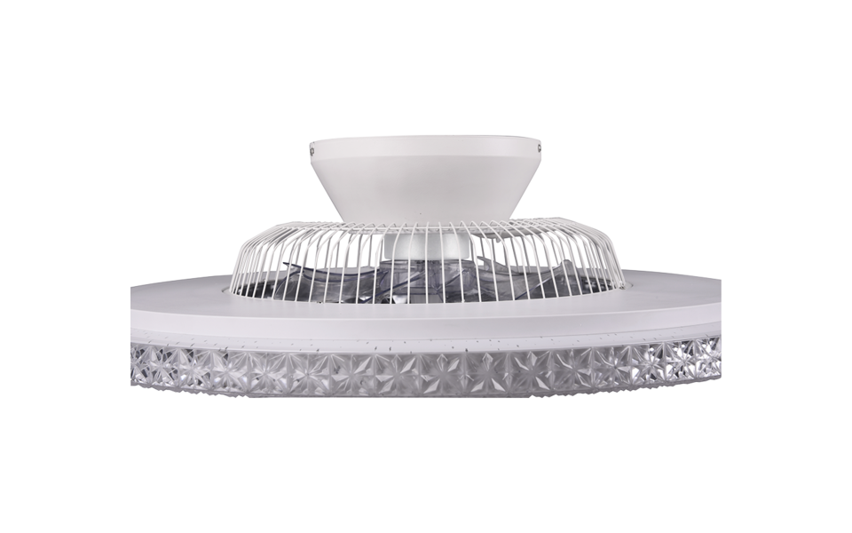 Trio Lighting Trio HARSTAD LED ceiling fan light | 1x 36W 4200 lm 3000-6500K | Ø 60 cm | IP20 | 19 cm Trio Lighting Trio HARSTAD LED ceiling fan light | 1x 36W 4200 lm 3000-6500K | Ø 60 cm | IP20 | 19 cm