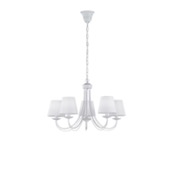 Trio CORTEZ hanglamp | wit mat/wit | IP20 | E14 Fitting | Ø 70 cm