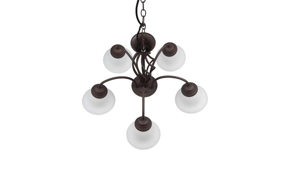 Trio Lighting Trio RUSTICA pendant light | 5x E14 max 40W | Ø 60 cm | IP20 | 150 cm Trio Lighting Trio RUSTICA pendant light | 5x E14 max 40W | Ø 60 cm | IP20 | 150 cm