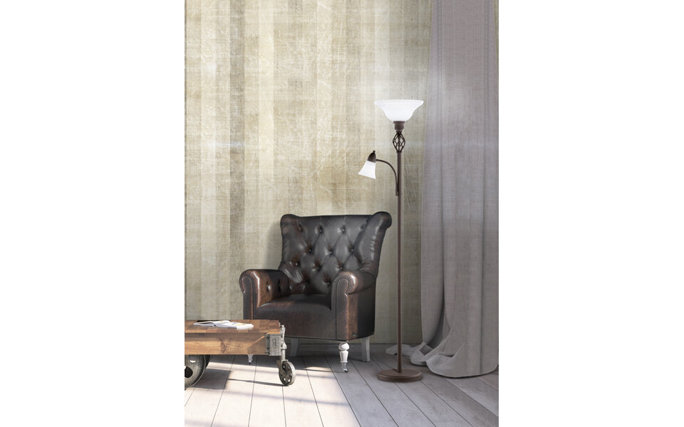 Trio Lighting Trio RUSTICA floor lamp | 1x E27 max 40W | Ø 32.5 cm | IP20 | 180 cm Trio Lighting Trio RUSTICA floor lamp | 1x E27 max 40W | Ø 32.5 cm | IP20 | 180 cm