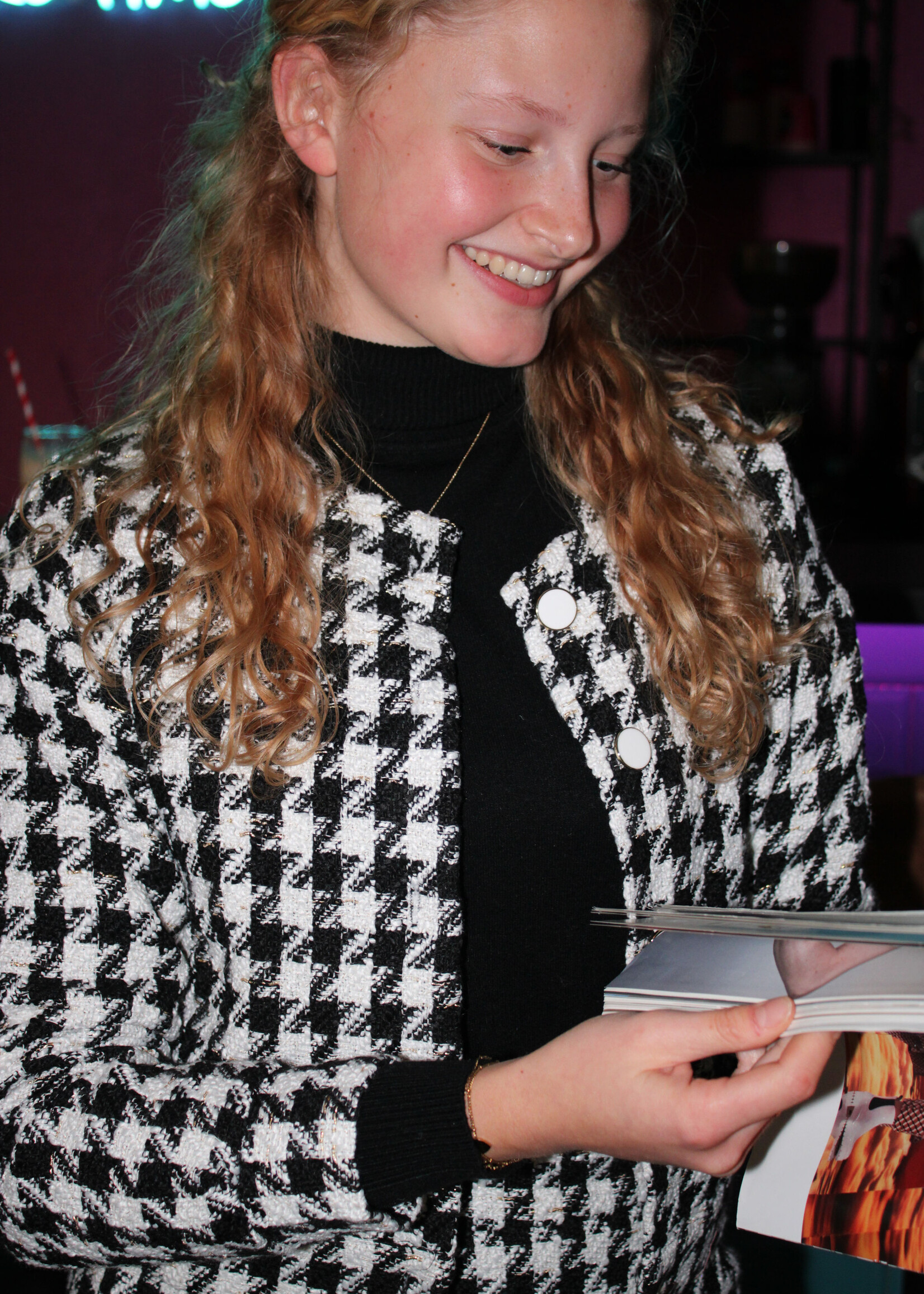 Ruit Blazer Black Maat L