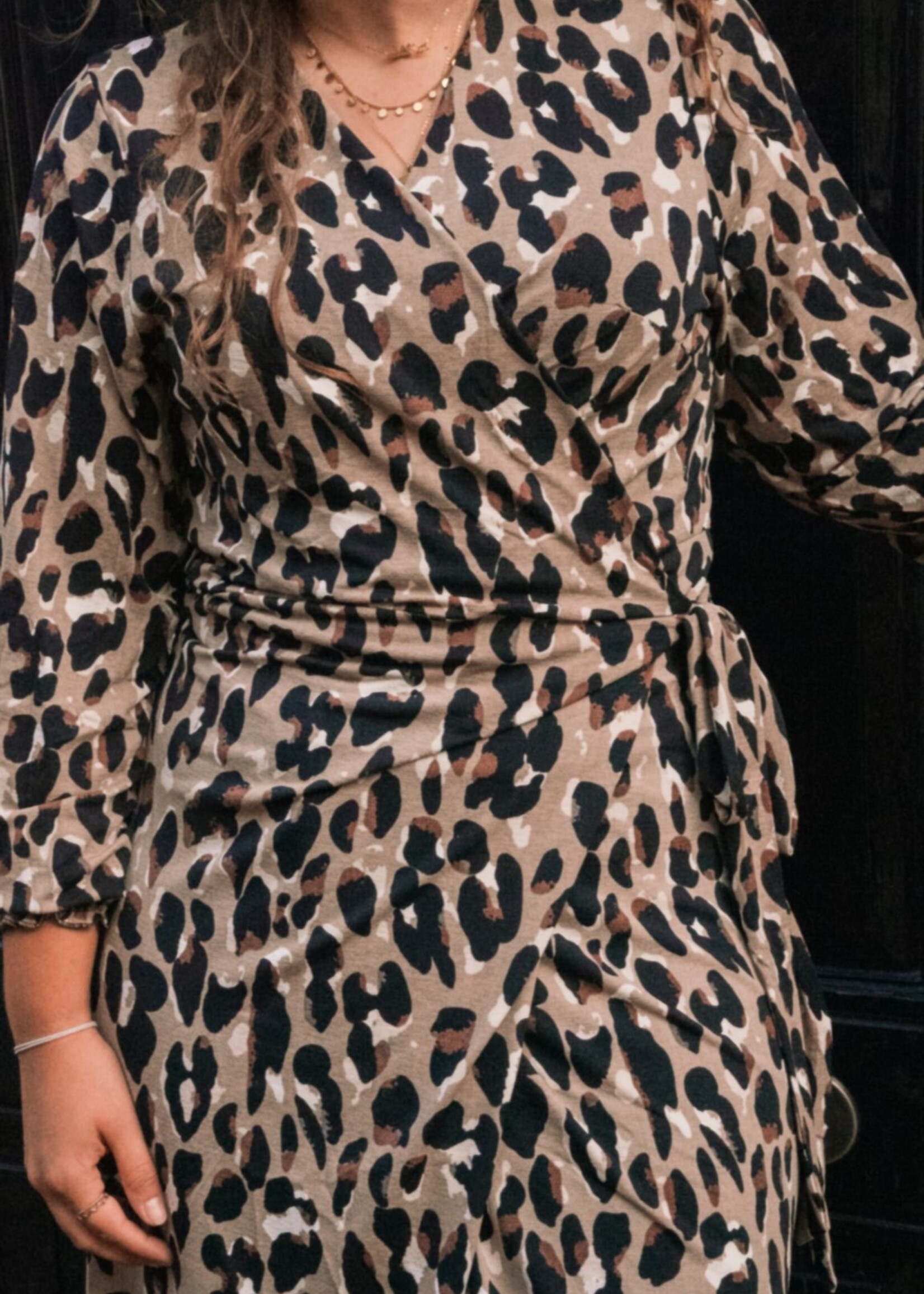 Exxcellent Tess Jurk Sahara Zwart Maat 52