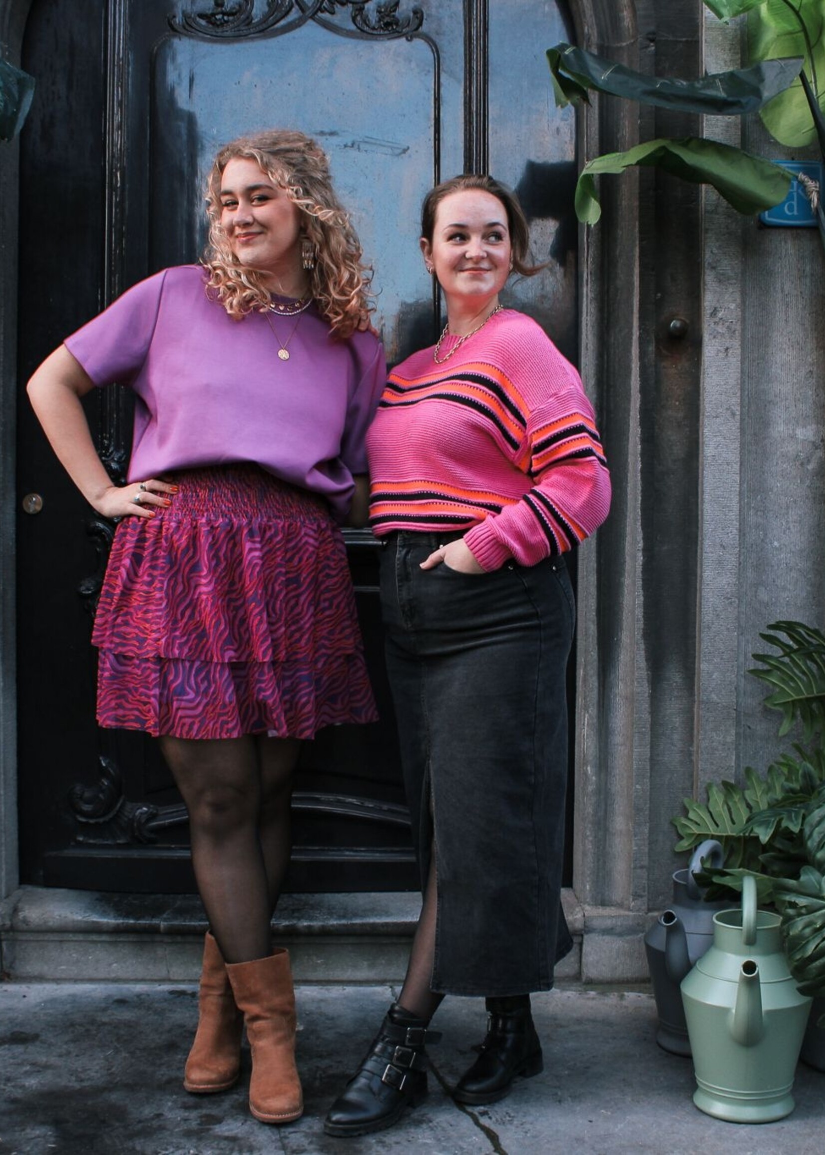 FLURESK Alula Rok Salviapaars/Super pink 44