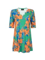 Mona Jersey Dessin Water Ink Coral Maat 1