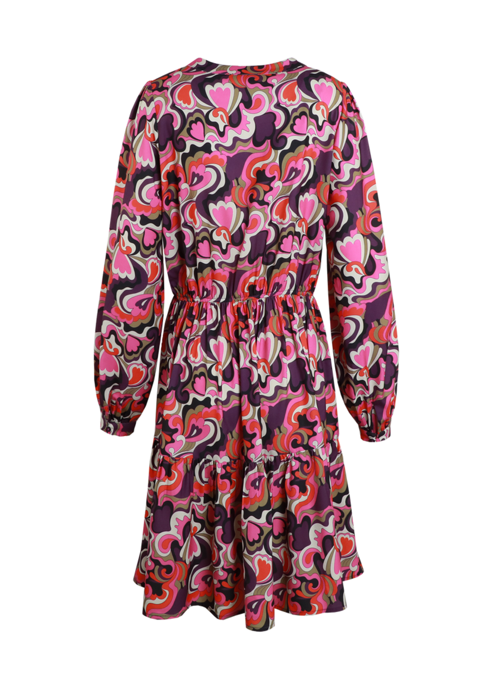 FLURESK Biby jurk Salviapaars/Zand Maat 36