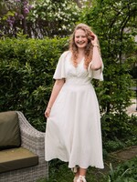 White Dress Linnen