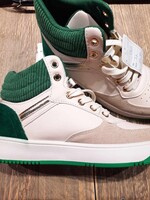 Sneaker wit groen