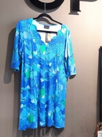 Ophilia Mona Jersey print Blue Fusion Maat 1