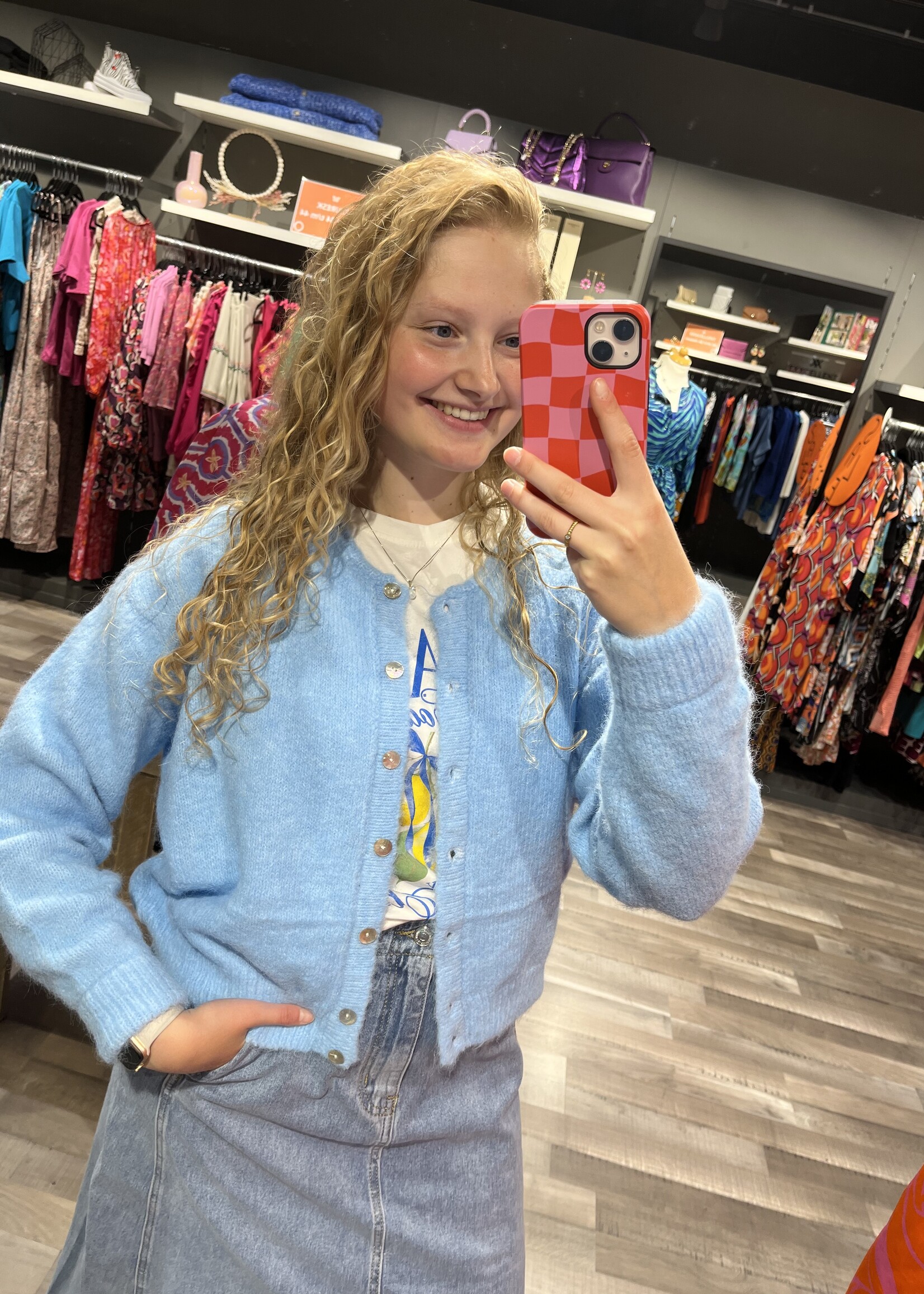 Maddy Vestje Blue