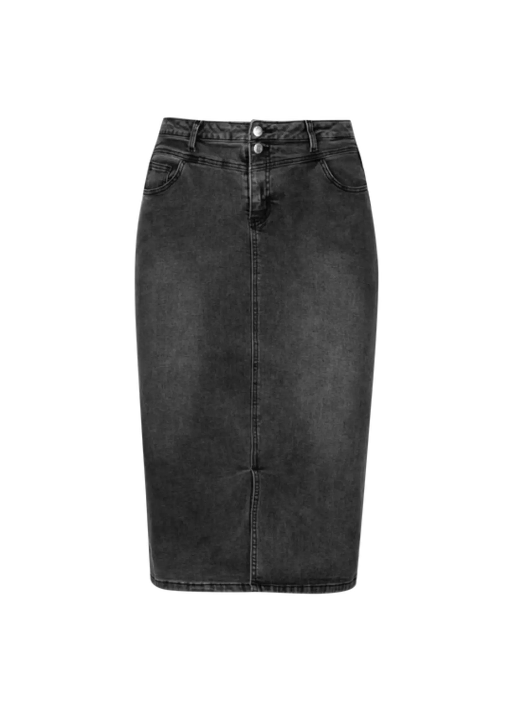 Exxcellent Amy rok Denim Dark Grey Maat 54