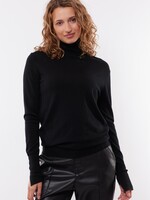 C&S The Label Daye Knit Sweater Black Maat XS/S