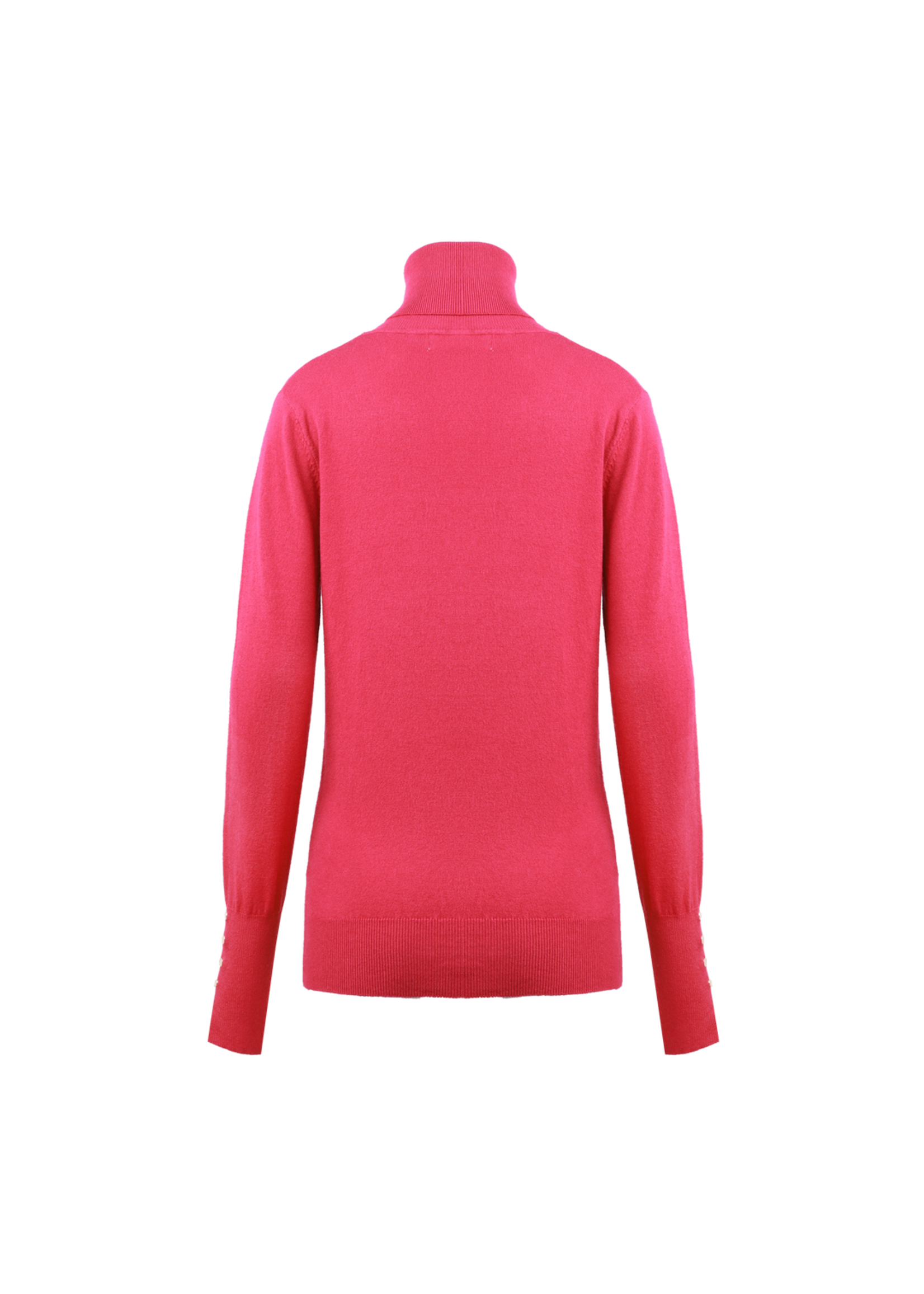 C&S The Label Daye Knit Sweater Cerise Maat XL/XXL