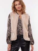 C&S The Label Doreen Gilet Sand