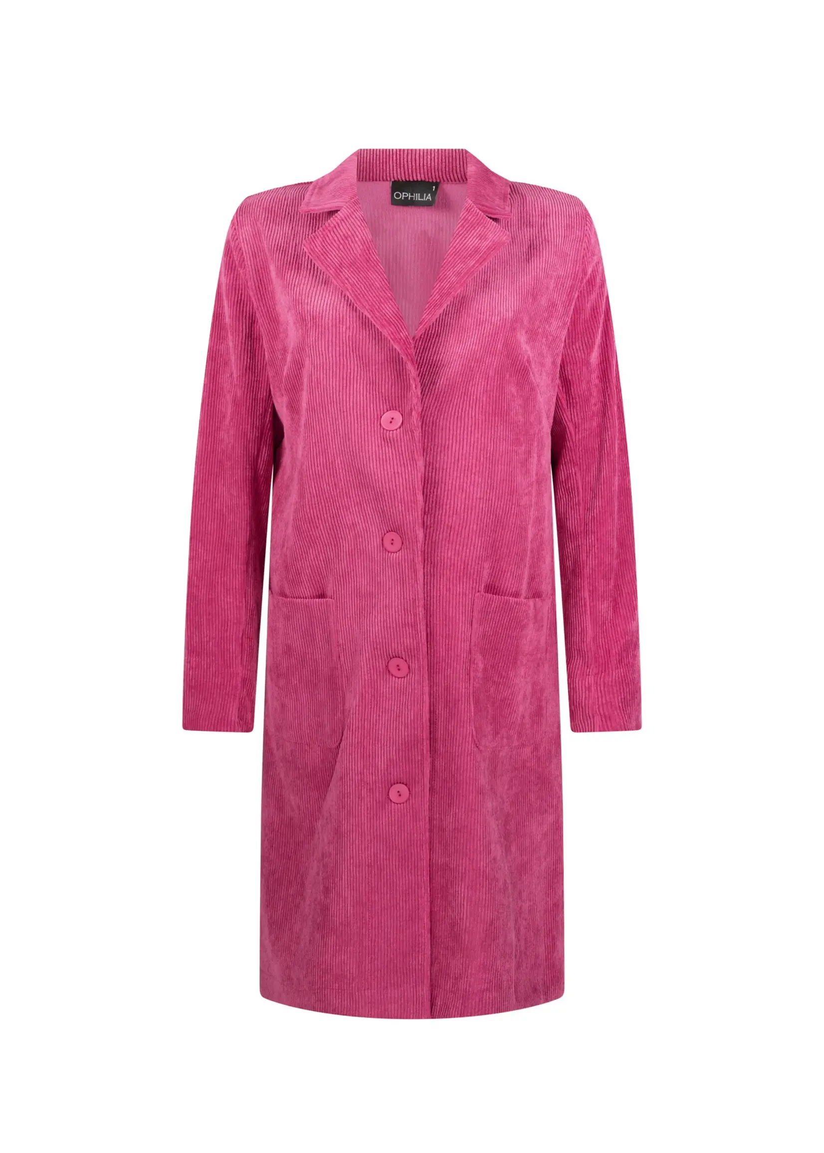 Ophilia Nora Strech Corduroy Pink Maat 1