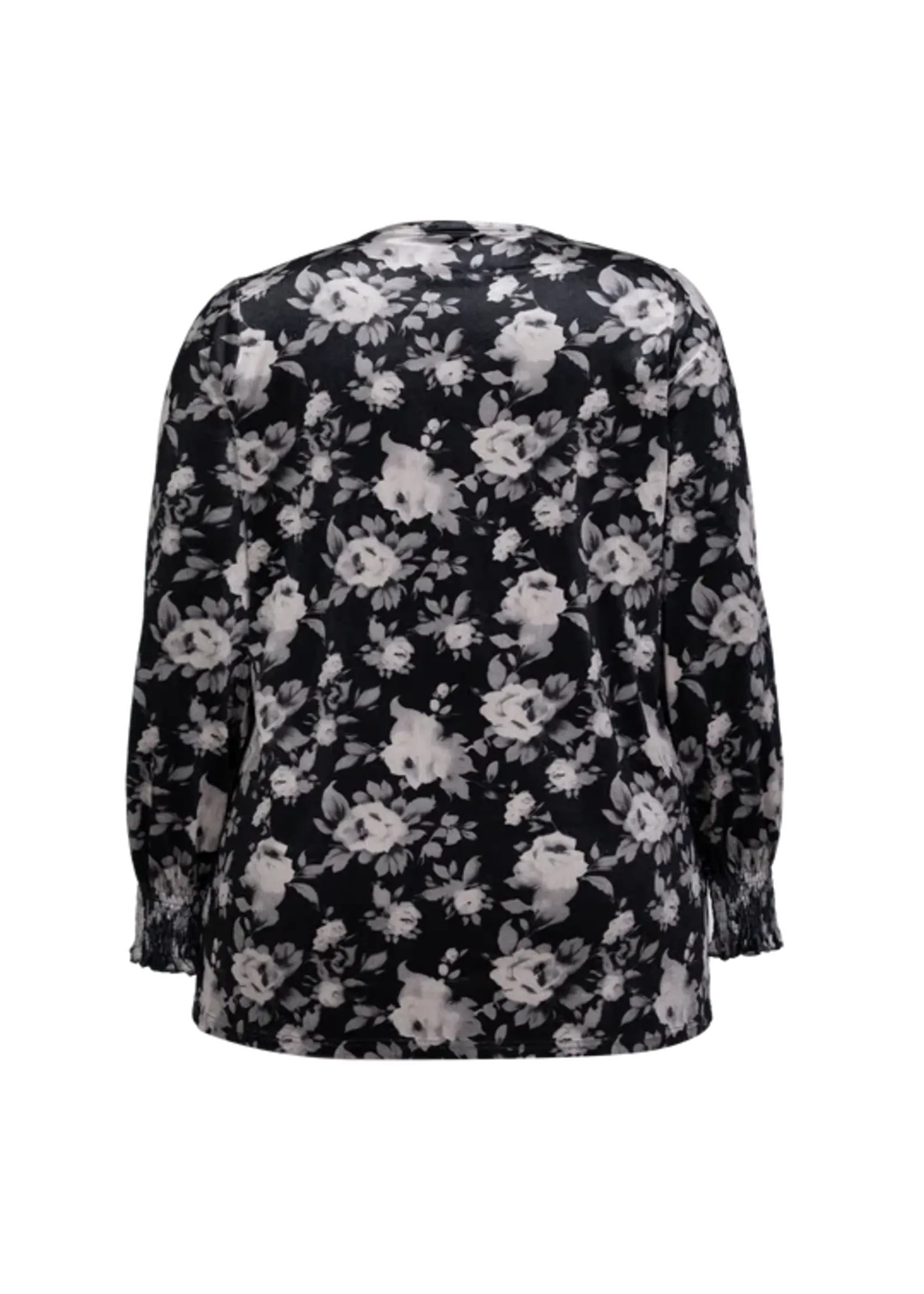 Exxcellent Bowiene Top Black Maat 52