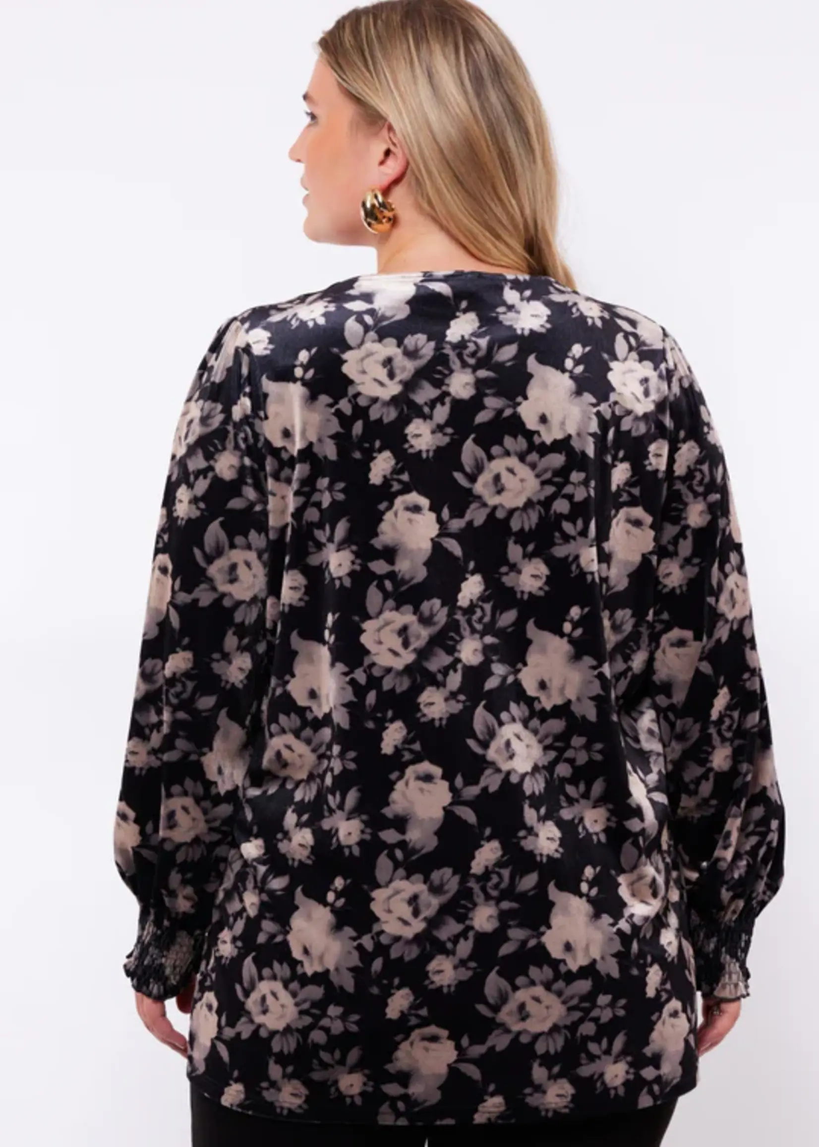 Exxcellent Bowiene Top Black Maat 52