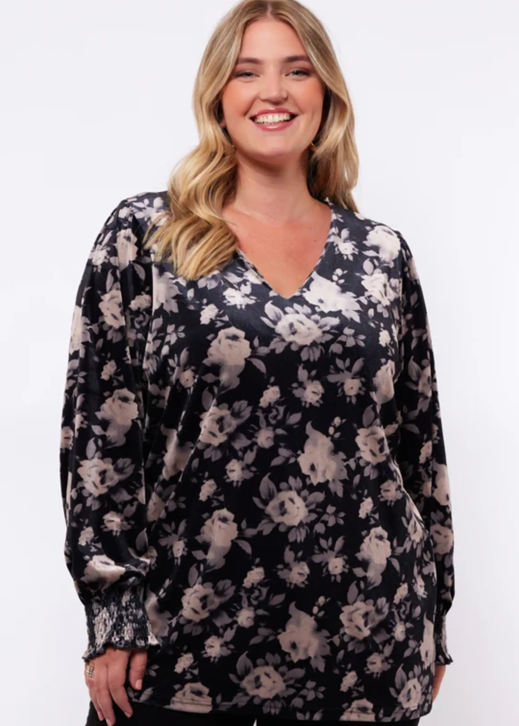 Exxcellent Bowiene Top Black Maat 52