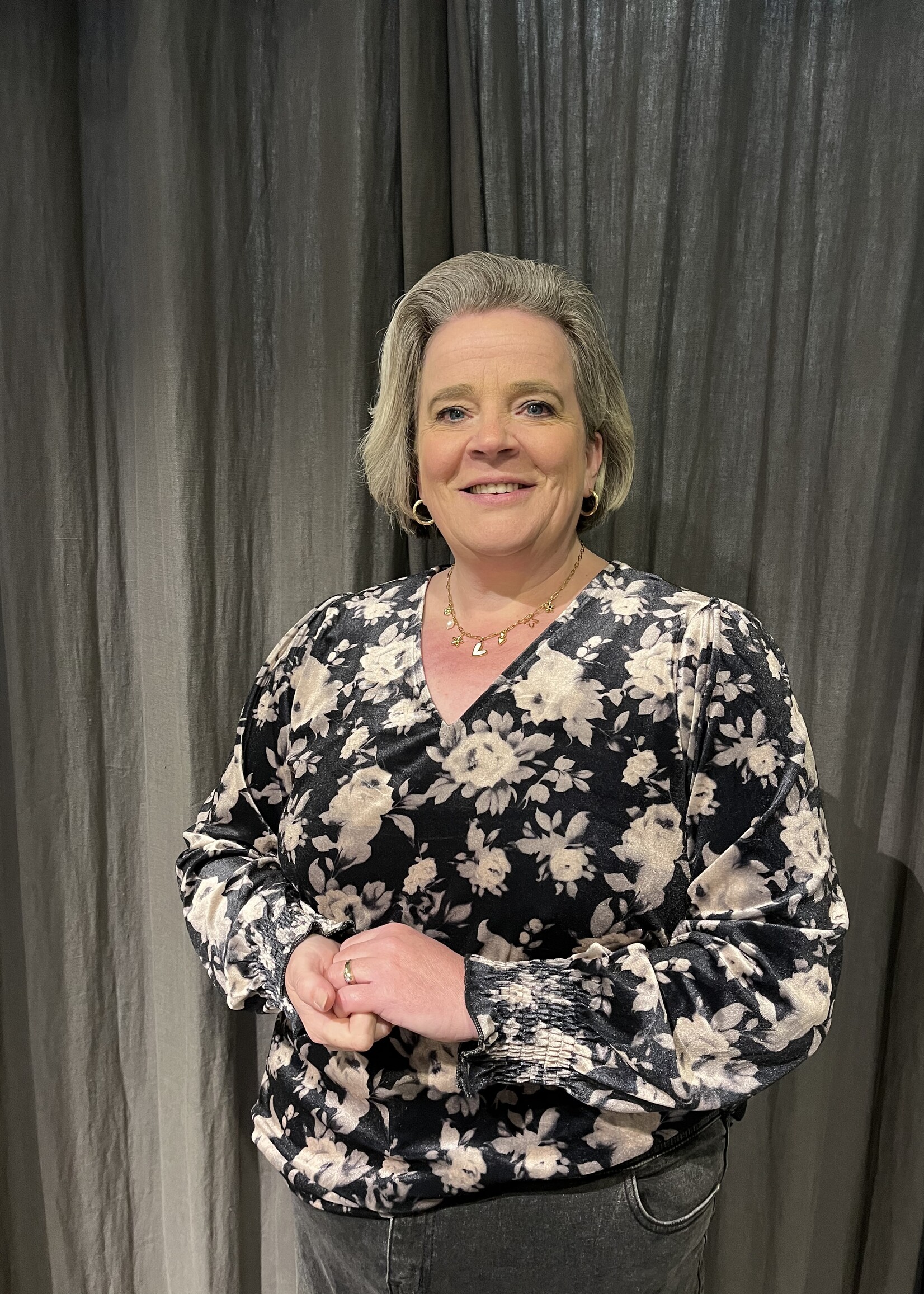 Exxcellent Bowiene Top Black Maat 52