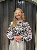 C&S The Label Fenne blouse Deep Sea Maat M