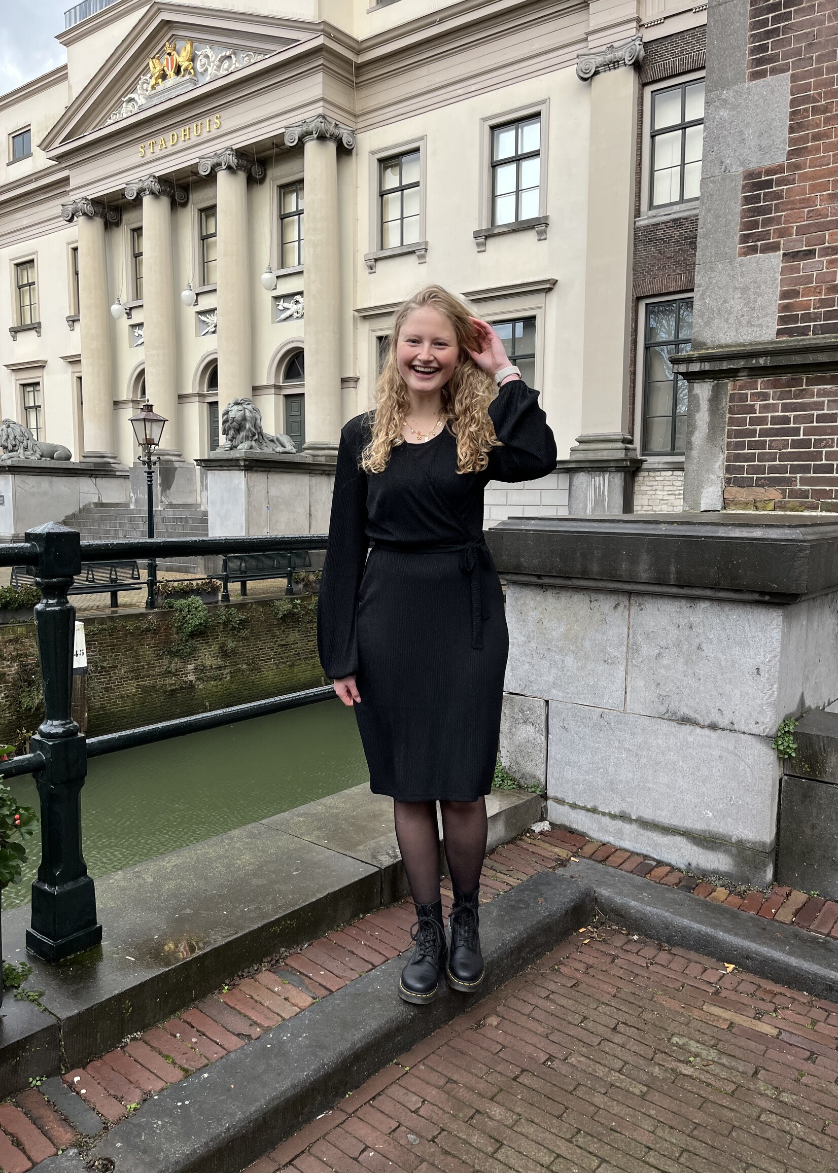 C&S The Label Eva Dress Black