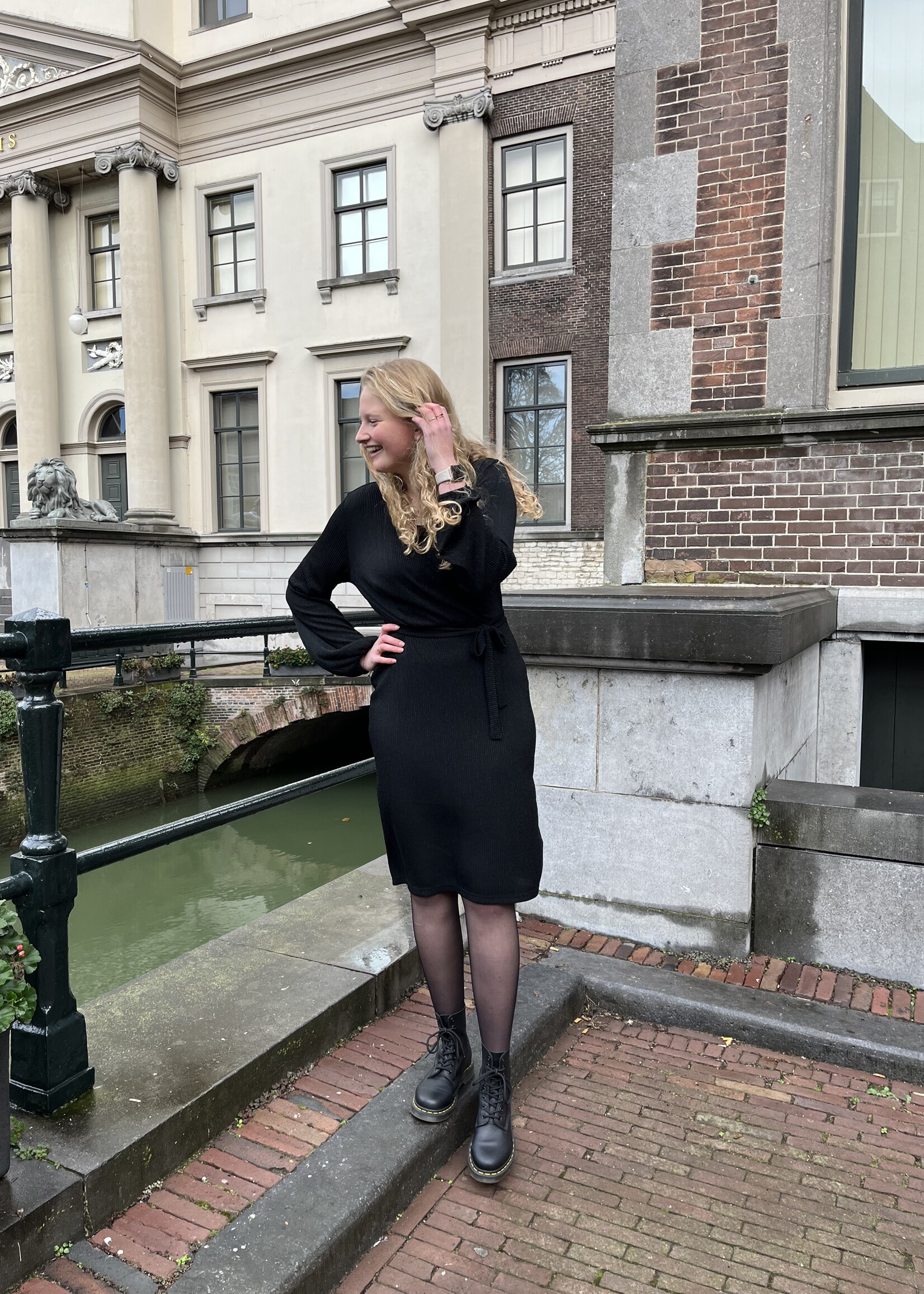 C&S The Label Eva Dress Black