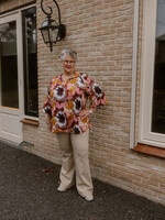 Ophilia Cloe viscose Tie Die Pink Maat 1