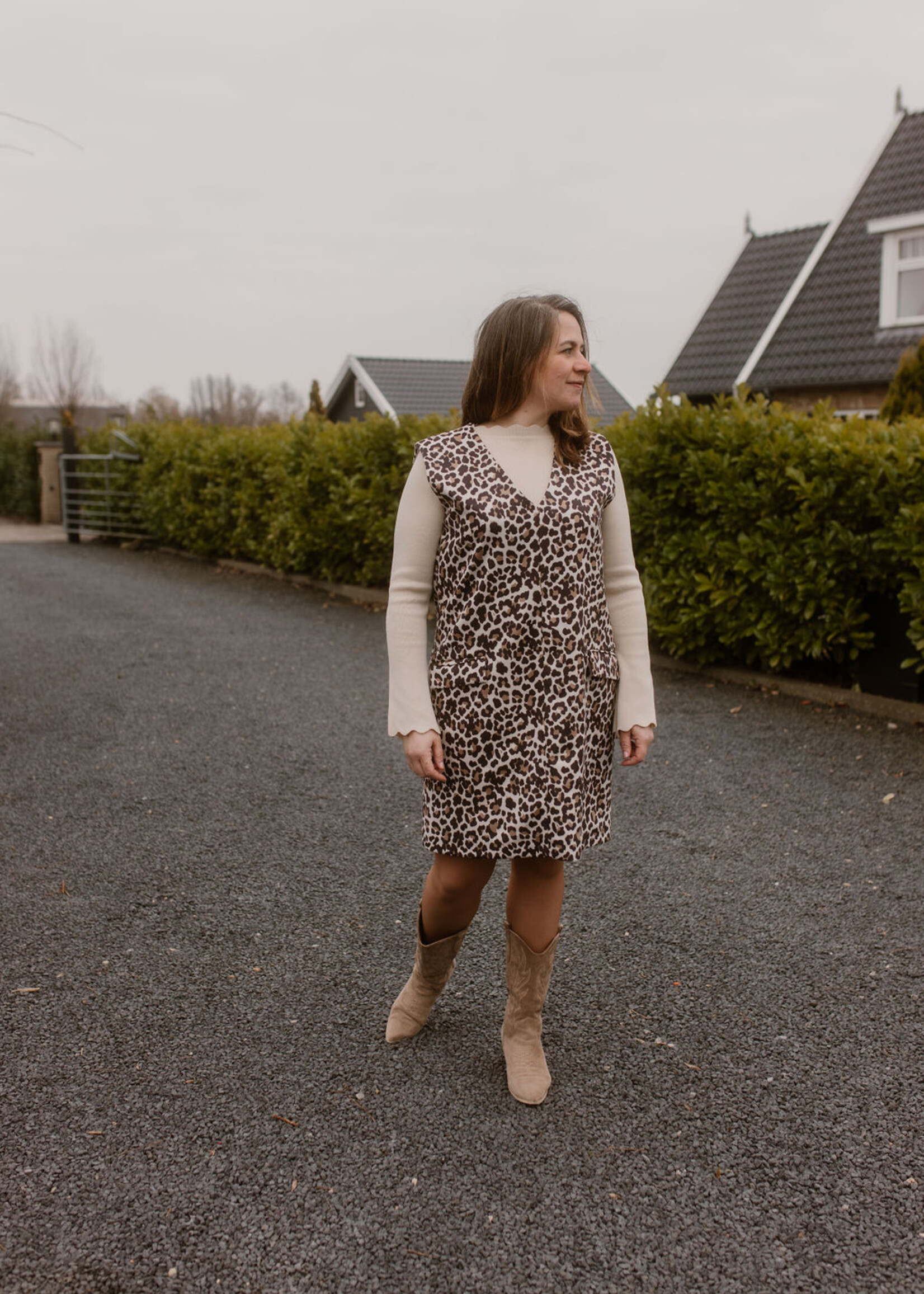 Fenn truitje beige Maat M/L