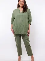 Exxcellent Nerys Pants Mystic Green Maat 44