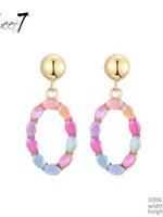 Sweet7 Oorbellen Pip goudkleurig 300674325