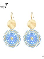 Sweet7 Oorbellen Renate goudkleurig 300605108
