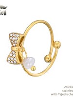 Sweet7 Ring Sifra goudkleurig 240141523 verstelbaar