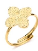 Sweet7 Ring Silke goudkleurig 600127923 verstelbaar
