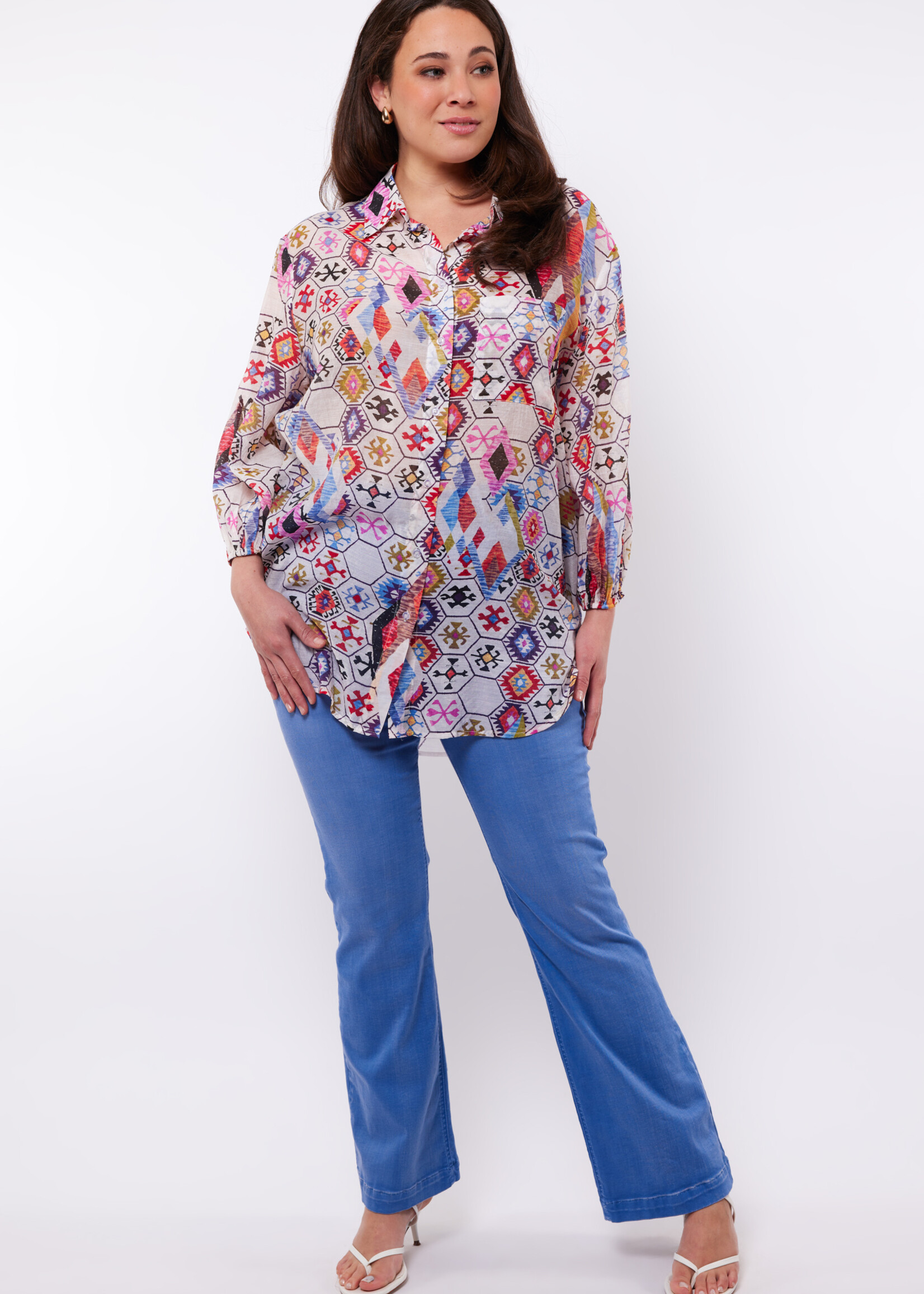 Exxcellent Calypso Jeans Light Indigo Maat 50