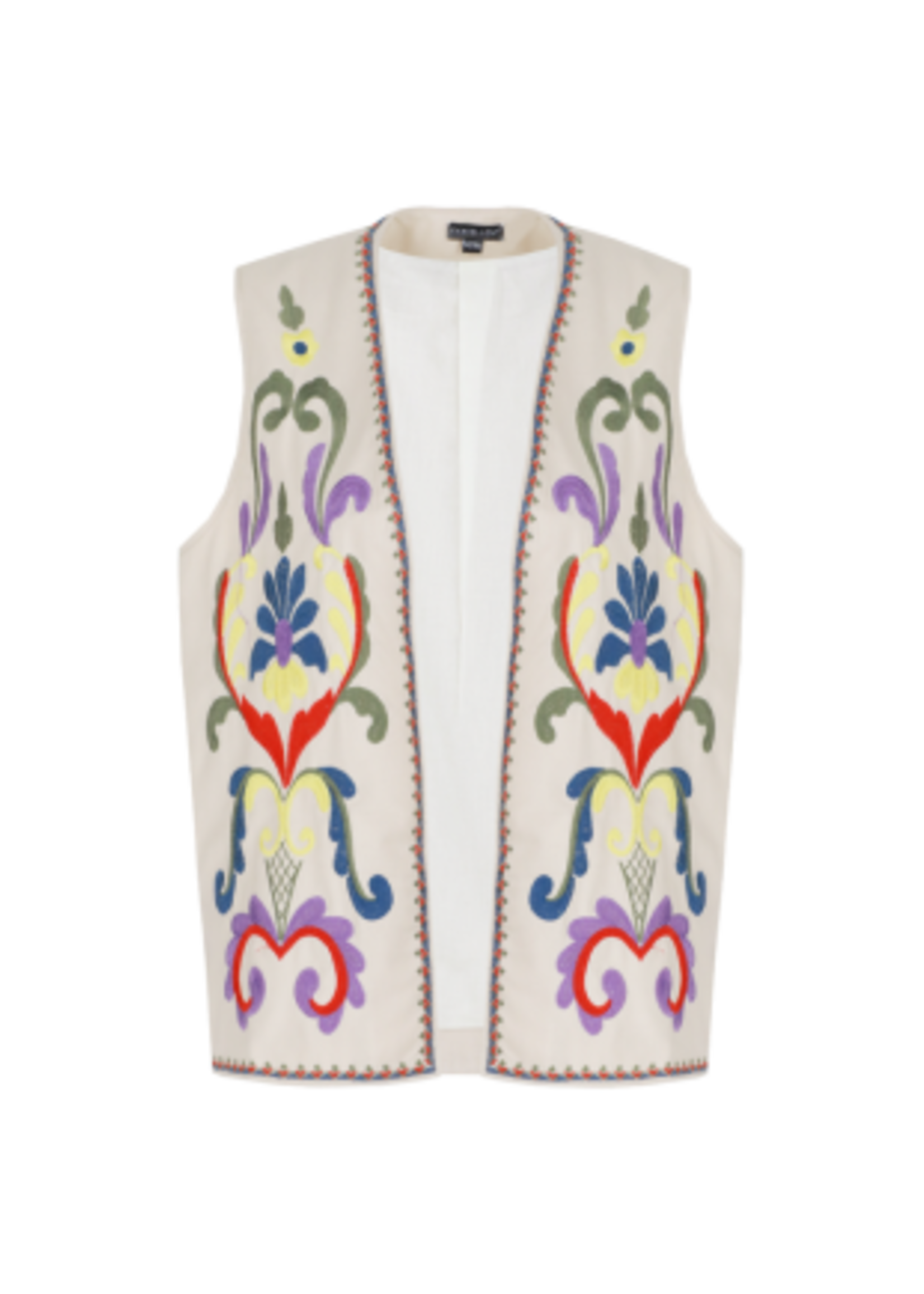 Exxcellent Elysse Gilet Sand/Light Indigo