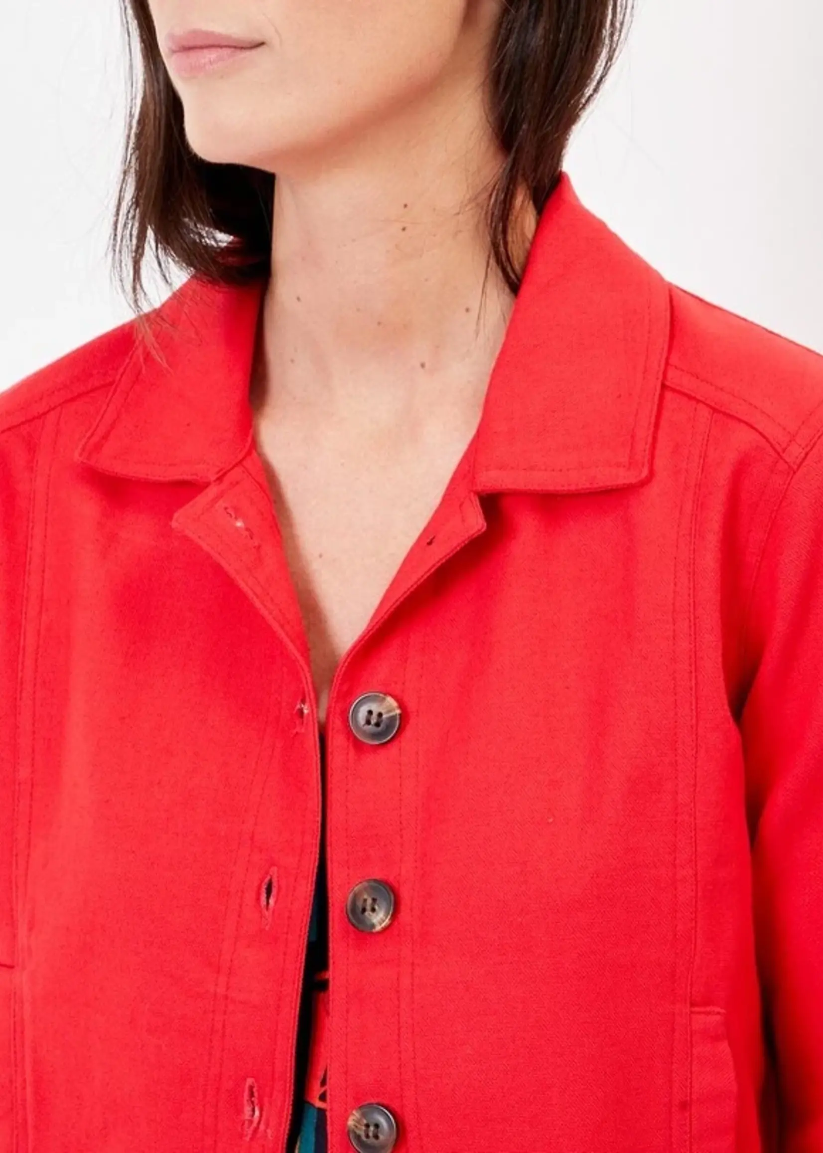 LA FIANCEE Blasi Jacket Red Maat 40