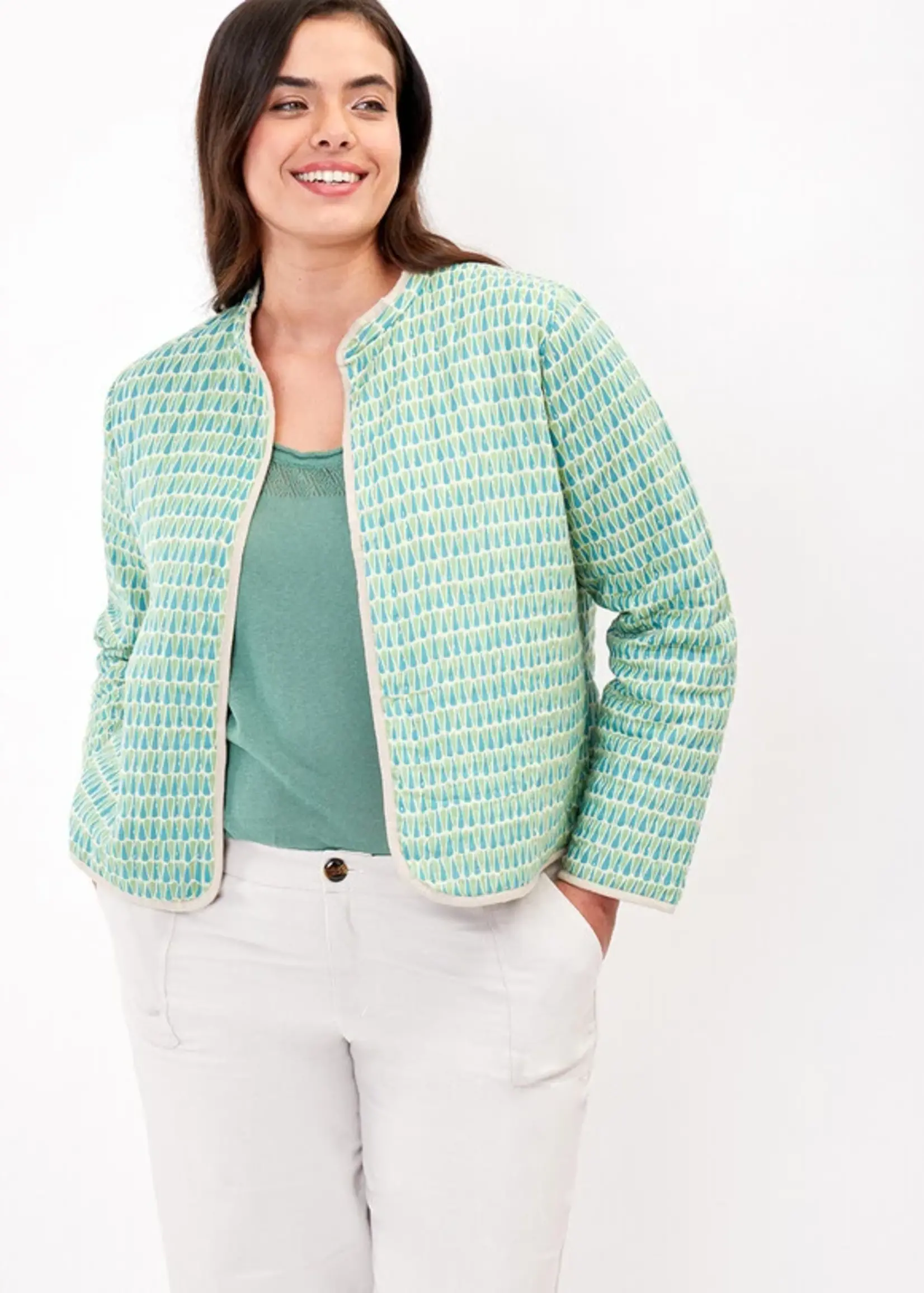 LA FIANCEE Anete Jacket Ibiza Green Maat 44