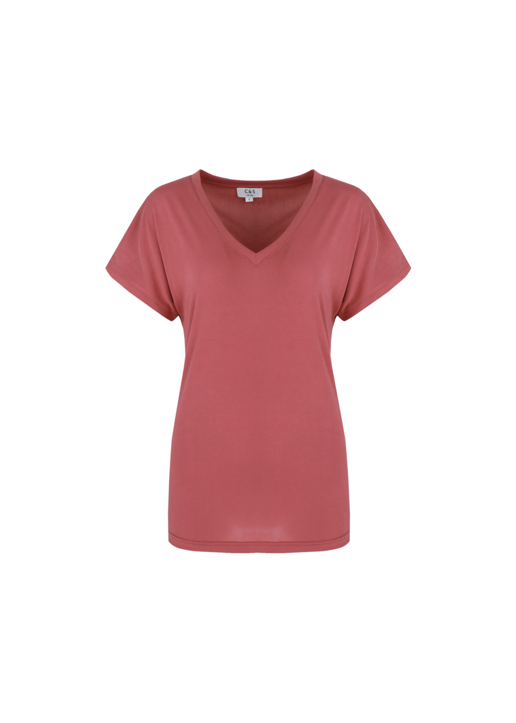 C&S The Label Clementine Top Slate Rose Maat L