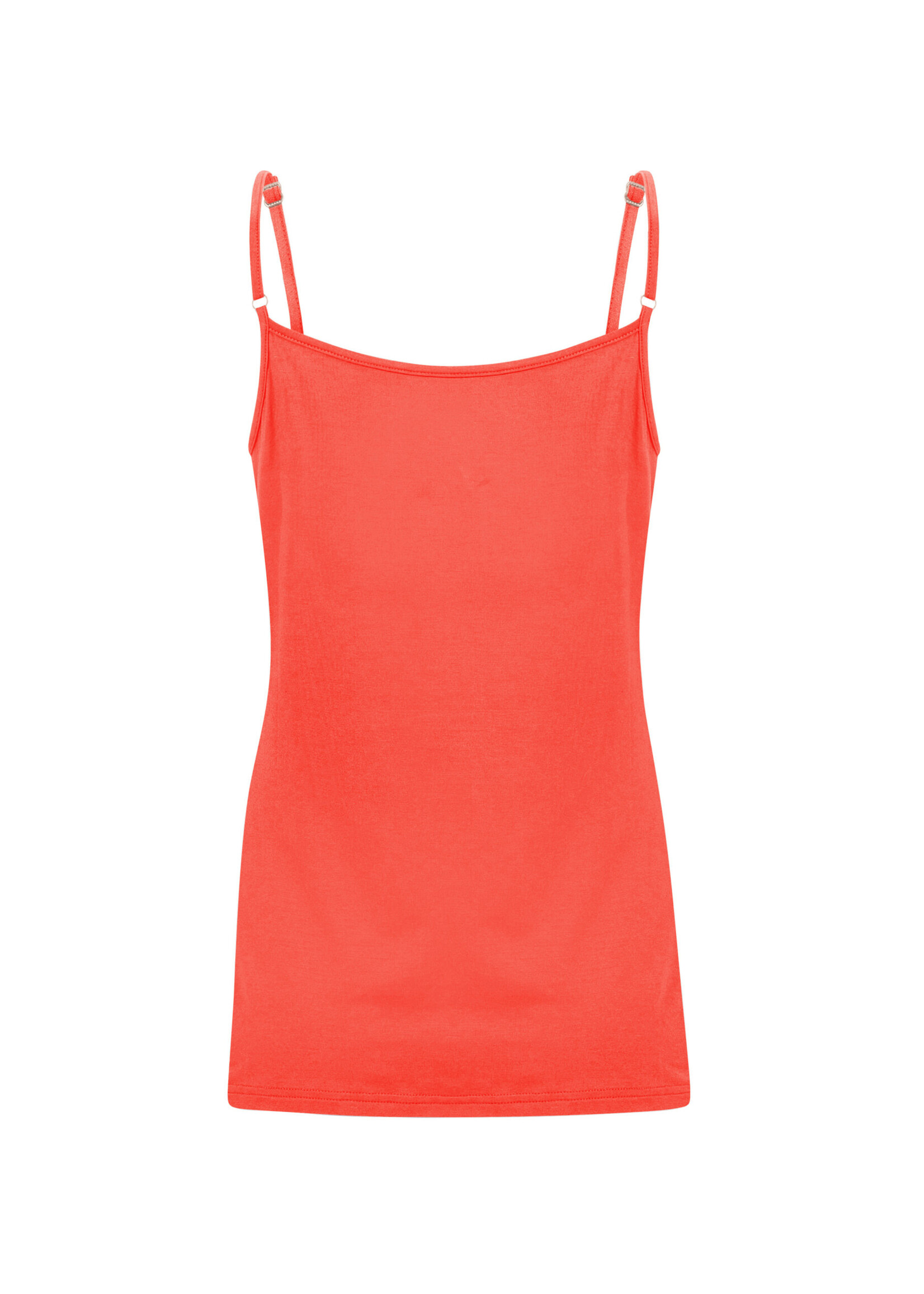 Upsa Upsa Hemdje met kant - Koraalrood