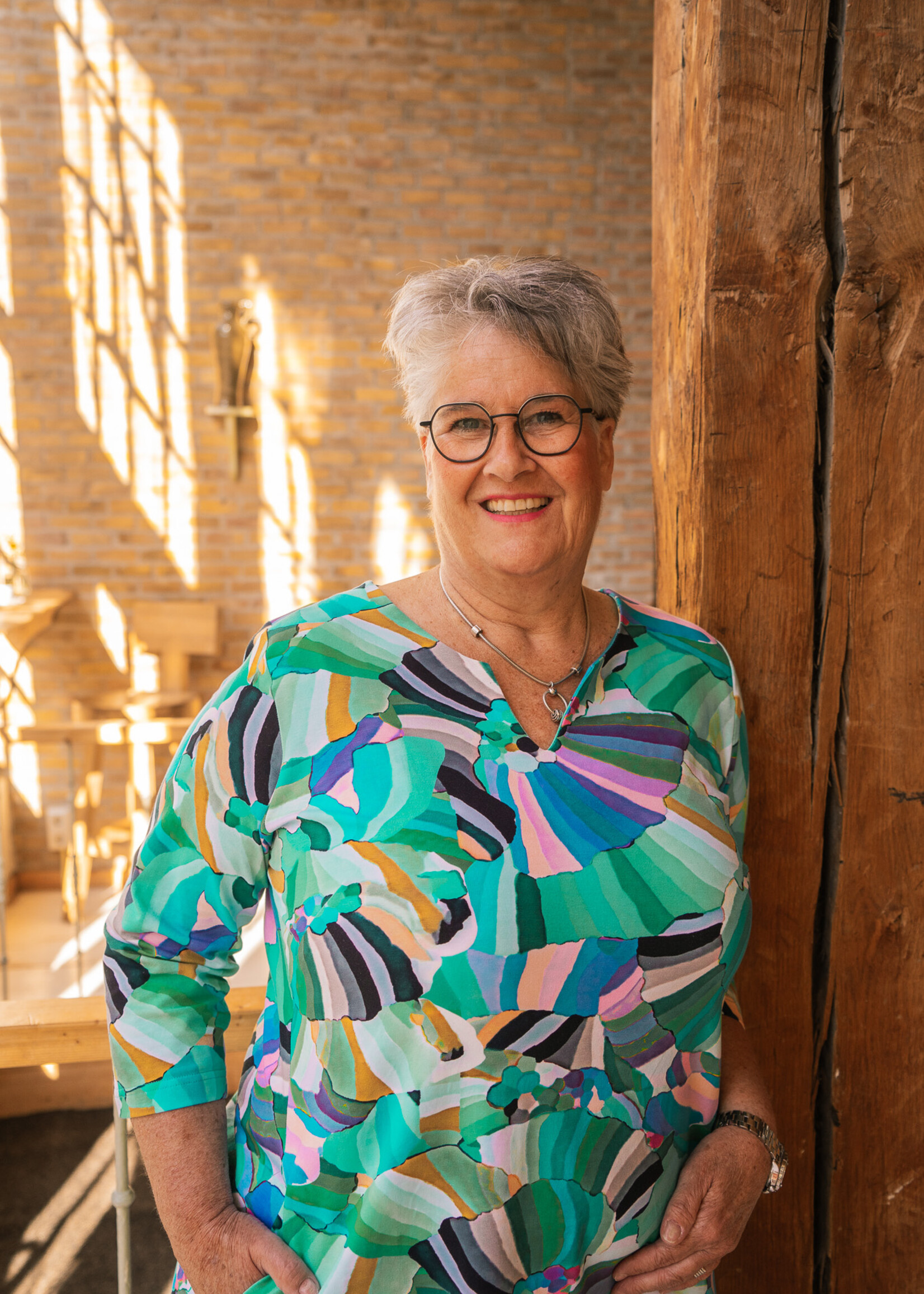 Ophilia Yara Cotton Aqua Party Maat 1