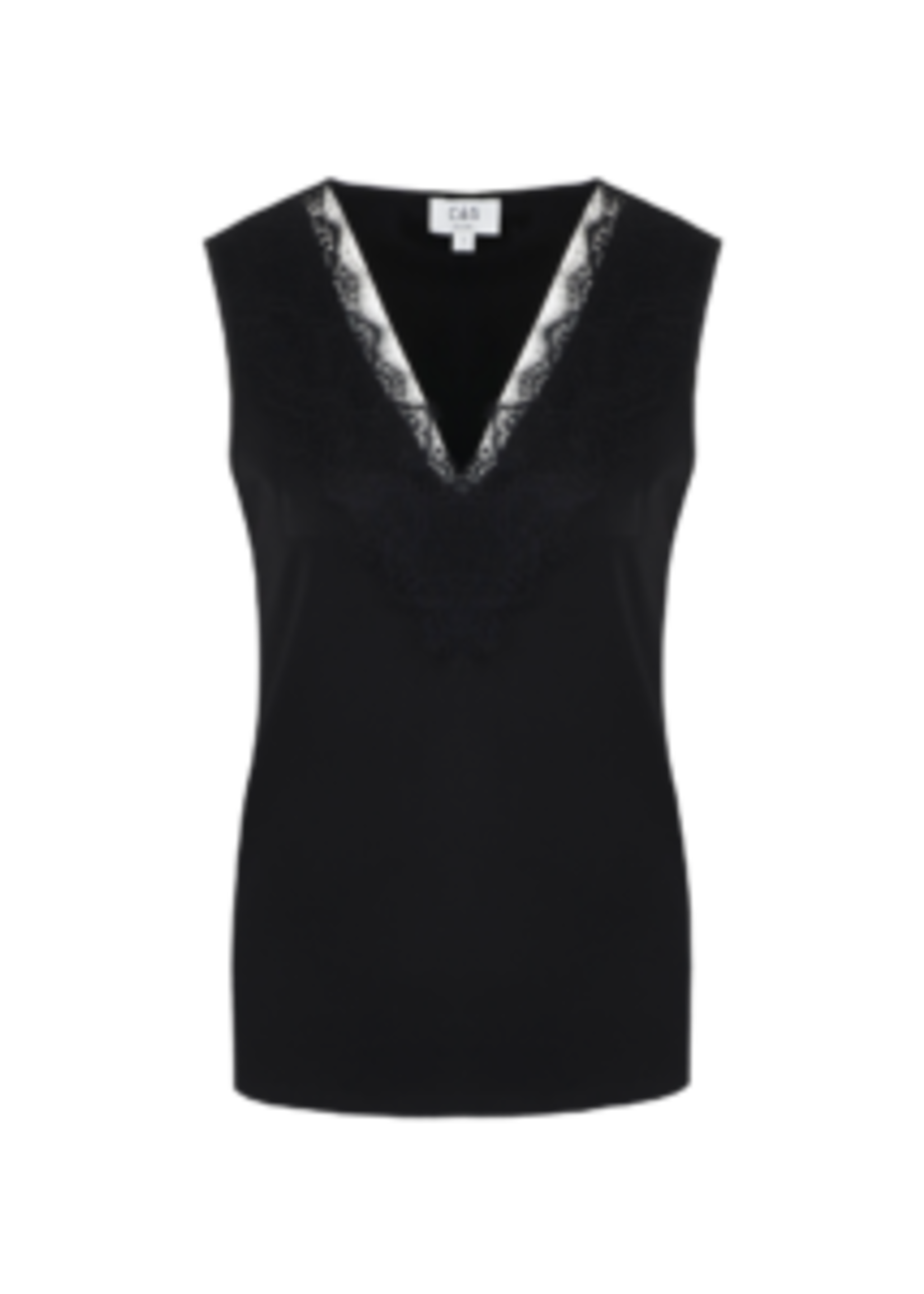 C&S The Label Miami Top Black Maat XS