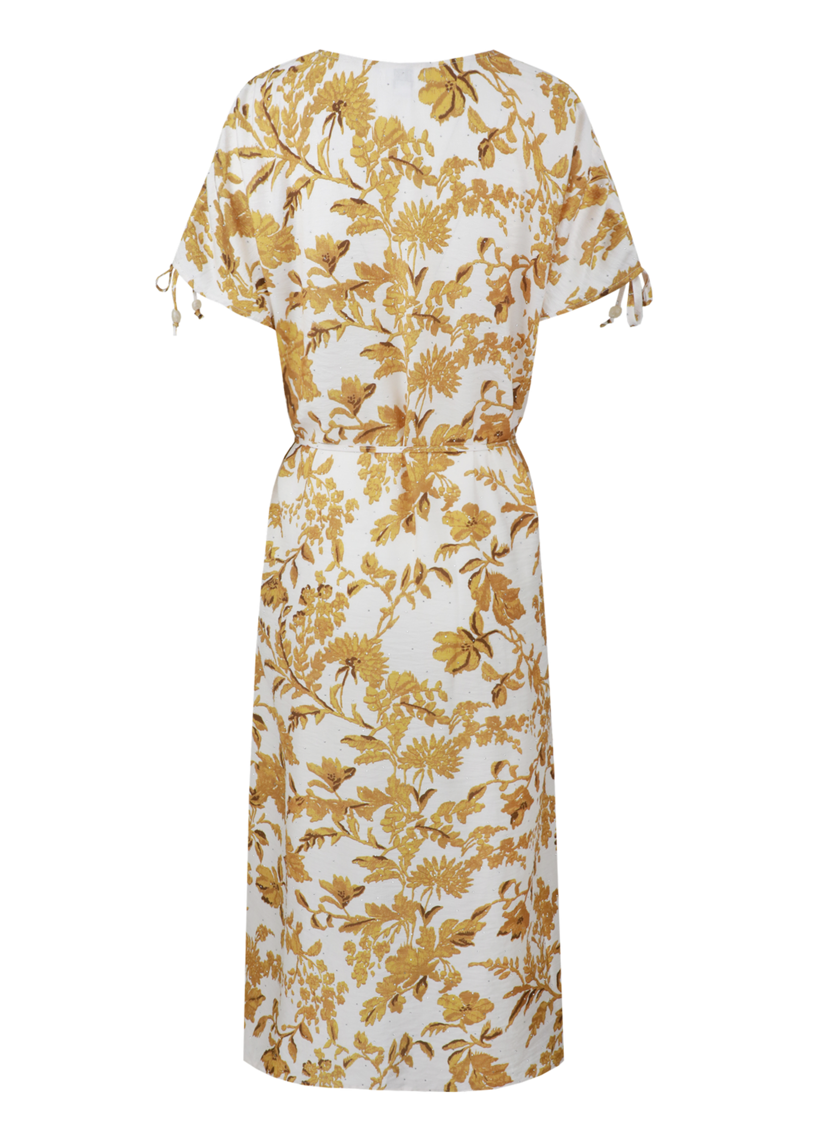 C&S The Label Marsala Dress Sand/Mustard Olive
