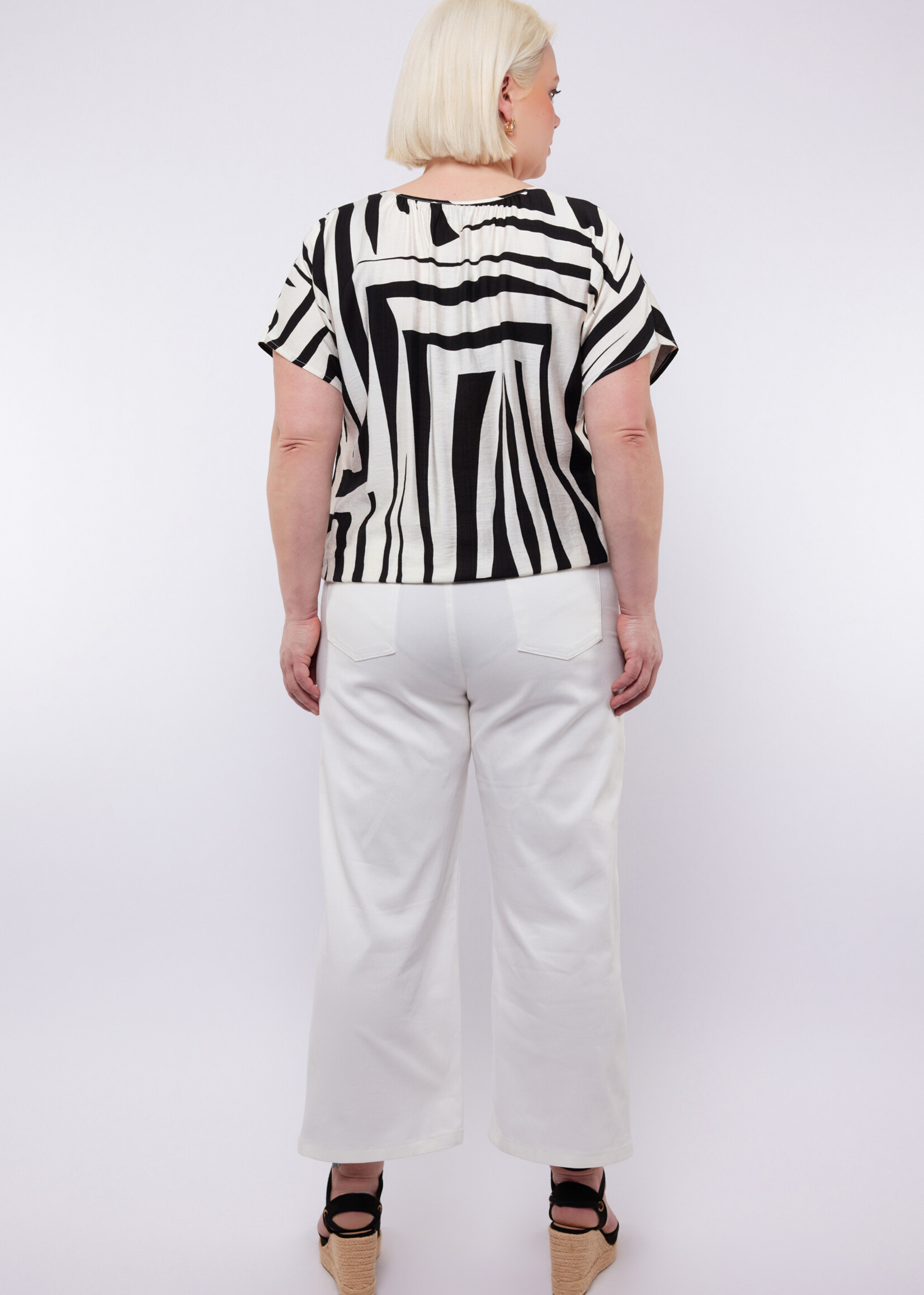 Exxcellent Malena Pants Offwhite