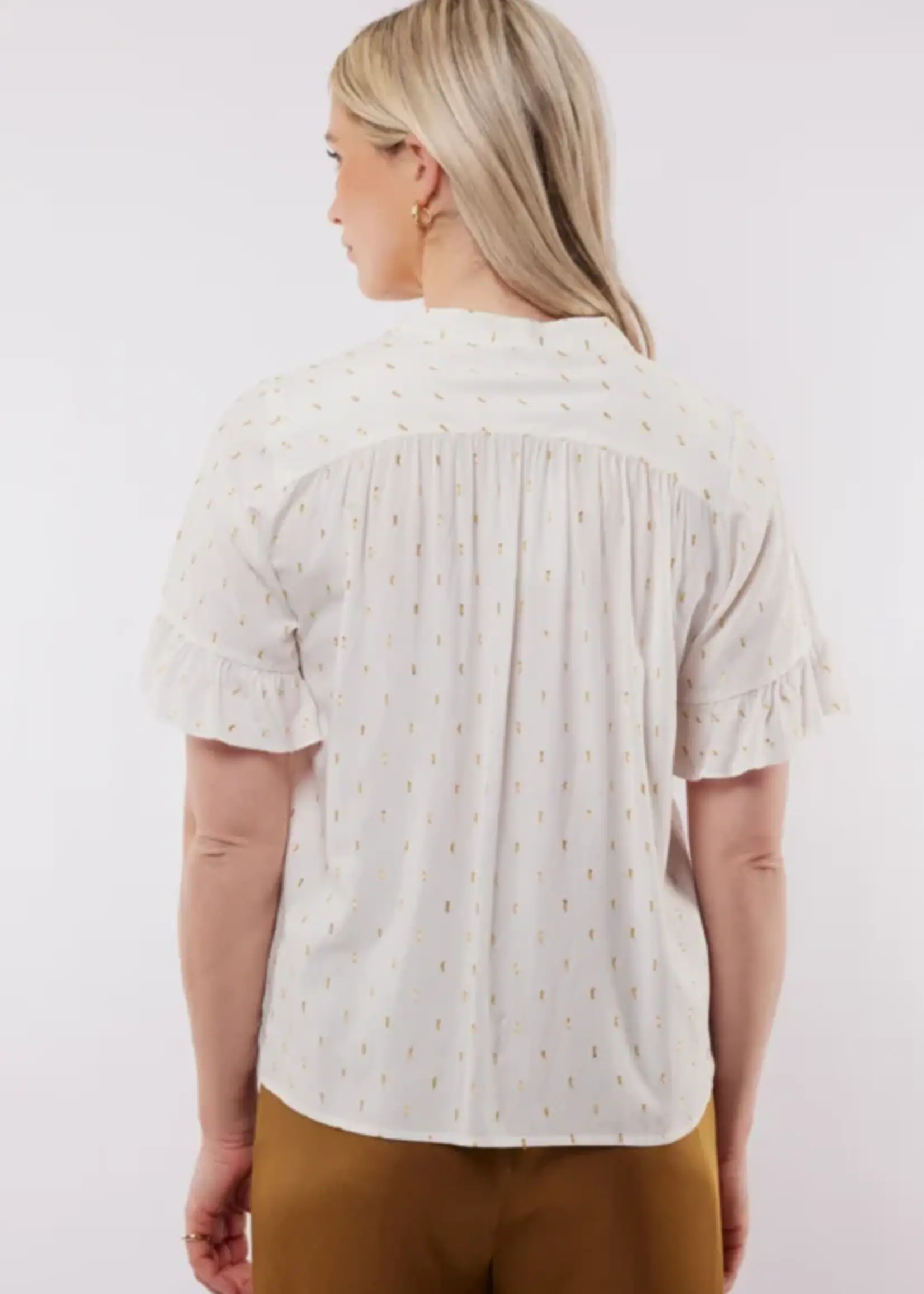 C&S The Label Tavira Top Offwhite
