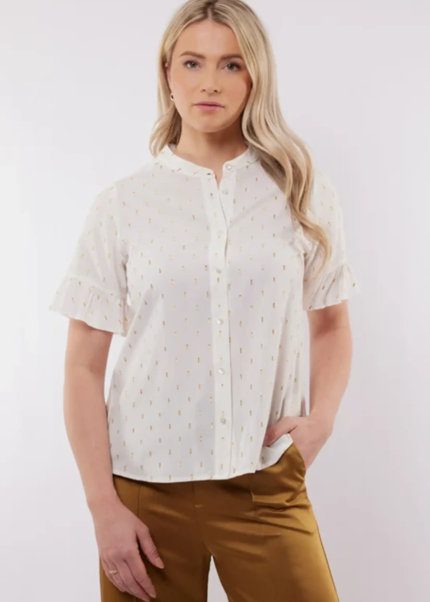 C&S The Label Tavira Top Offwhite