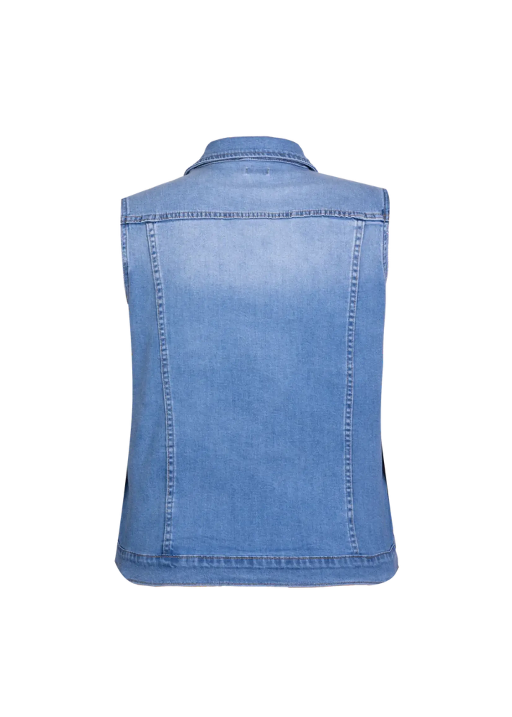 Exxcellent Hina Gilet Denim Light Blue