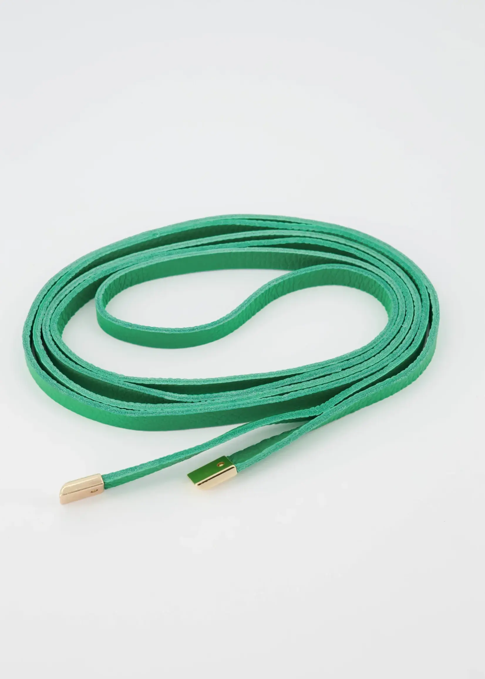 Knoopriem Zeegroen  (240 cm)